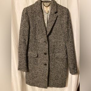 J Crew Tweed Top Coat
